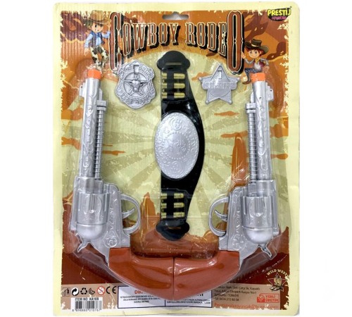 Cowboy Rodeo Kemerli Kartela Kovboy Seti Cowboy Rodeo Kemerli Kartela Kovboy Seti