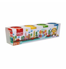 Crafy 4'lü Oyun Hamuru 520 Gr.