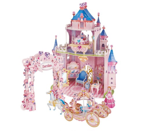 CubicFun Prenses Gizli Bahçe Şatosu 3D Puzzle CubicFun Prenses Gizli Bahçe Şatosu 3D Puzzle