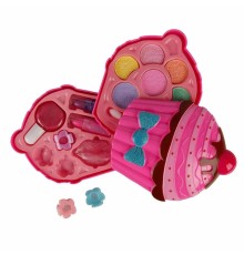 Cupcake Şekilli 2 Katlı Makyaj Güzellik Seti