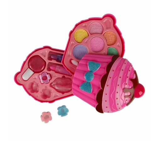 Cupcake Şekilli 2 Katlı Makyaj Güzellik Seti Cupcake Şekilli 2 Katlı Makyaj Güzellik Seti