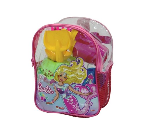 Dede Barbie Resimli Sırt Çantalı Plaj Set Dede Barbie Resimli Sırt Çantalı Plaj Set