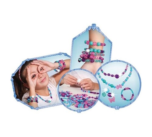 Dede Frozen Çantalı Boncuk Takı Seti Dede Frozen Çantalı Boncuk Takı Seti