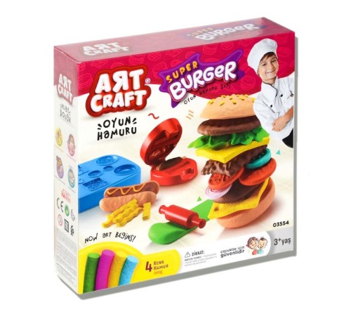 Dede Hamburger Oyun Hamuru Seti Dede Hamburger Oyun Hamuru Seti