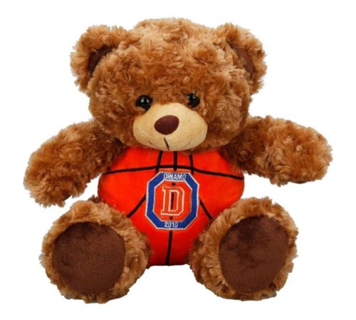 Dinamo Basketbol Topu Gövdeli Oturan Peluş Ayı 30 cm. Dinamo Basketbol Topu Gövdeli Oturan Peluş Ayı 30 cm.