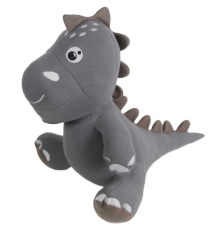 Dino Peluş Oyuncak Gri 40 cm