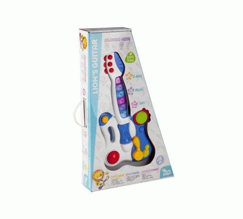 ER-206 Nini Baby Gitar Lion Işıklı Sesli Müzikli ER-206 Nini Baby Gitar Lion Işıklı Sesli Müzikli