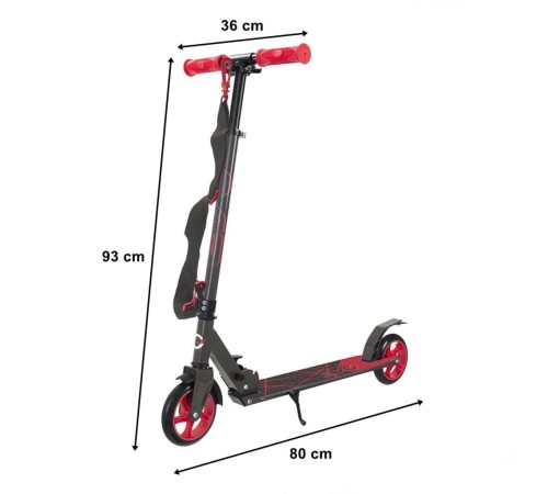 Evo Flexi 2 Tekerlekli Scooter Kırmızı Evo Flexi 2 Tekerlekli Scooter Kırmızı