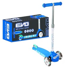 Evo Işıklı Move N Groove Mavi Üç Tekerlekli Scooter