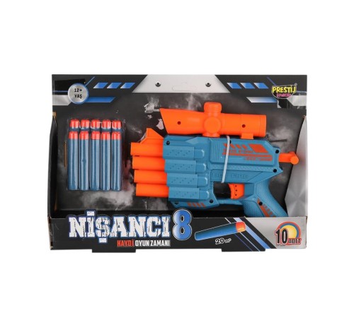 FAB 5757 4 Ağızlı Dart Atıcı Silah -Prestij Oyuncak FAB 5757 4 Ağızlı Dart Atıcı Silah -Prestij Oyuncak