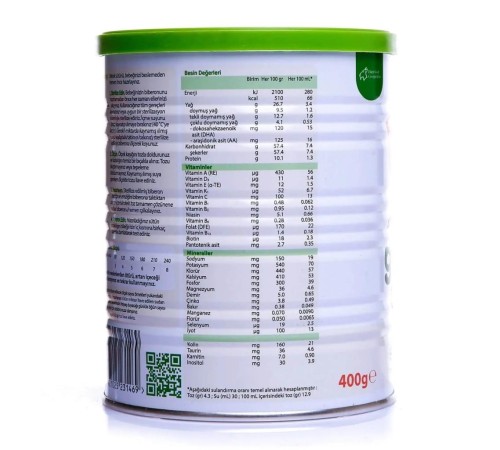 Golden Goat 1 Keçi Sütlü Bebek Sütü 0-6 Ay 400 Gr Golden Goat 1 Keçi Sütlü Bebek Sütü 0-6 Ay 400 Gr