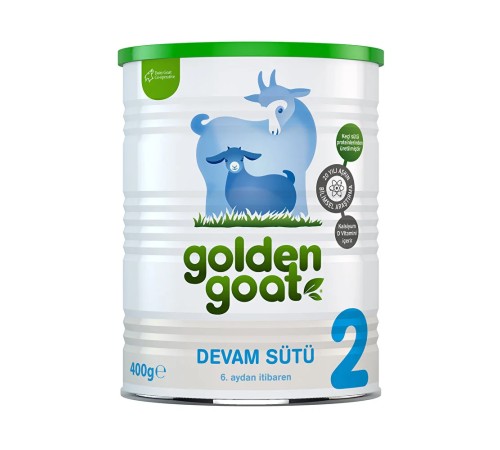 Golden Goat 2 Keçi Sütlü Devam Sütü 6-12 Ay 400 Gr Golden Goat 2 Keçi Sütlü Devam Sütü 6-12 Ay 400 Gr