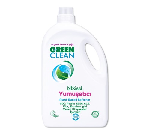 Green Clean Bitkisel Yumuşatıcı 2750 ml Green Clean Bitkisel Yumuşatıcı 2750 ml