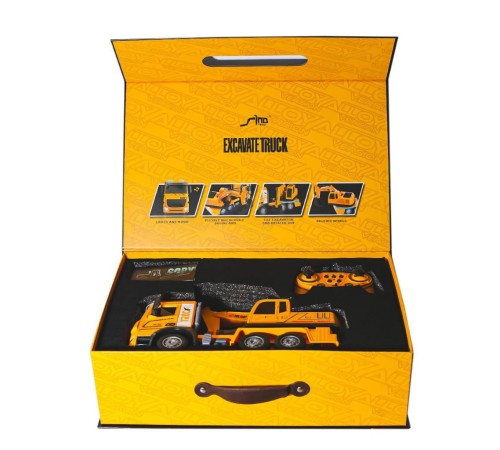 HJ8001-2 Kumandalı Metal Excavate Truck -Gepettoys HJ8001-2 Kumandalı Metal Excavate Truck -Gepettoys