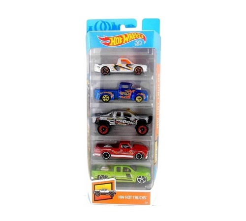 Hot Wheels 5'li Araba Seti
