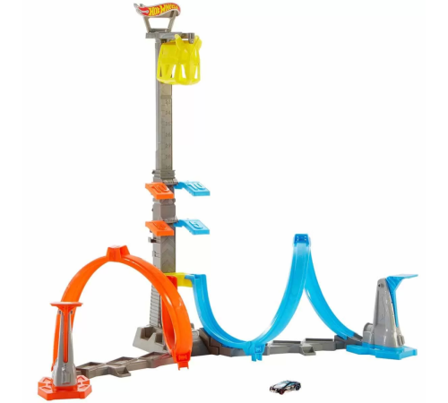Hot Wheels Dikey Uçuş Heyecanı Pist Seti GRW39 Hot Wheels Dikey Uçuş Heyecanı Pist Seti GRW39