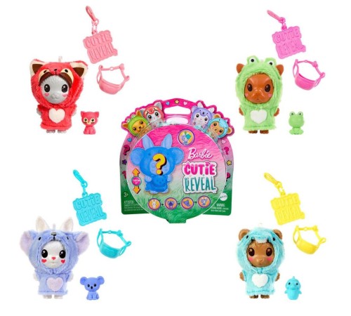 HRK32 Cutie Reveal Hayvancıklar ve Kostümleri HRK32 Cutie Reveal Hayvancıklar ve Kostümleri