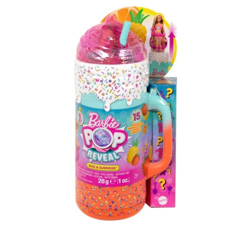 HRK57 Barbie Pop Reveal Sürprizli Bardak Oyun Seti HRK57 Barbie Pop Reveal Sürprizli Bardak Oyun Seti
