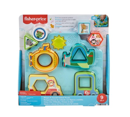 HRP31 Fisher-Price Şekiller ve Sesler Puzzle HRP31 Fisher-Price Şekiller ve Sesler Puzzle