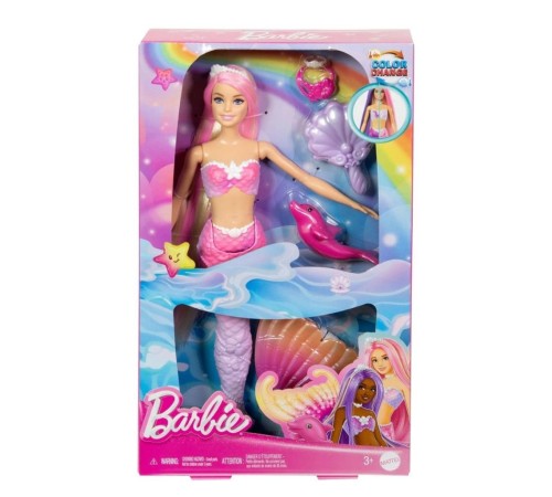 HRP97 Barbie Renk Değiştiren Deniz Kızı ve Aksesuarları HRP97 Barbie Renk Değiştiren Deniz Kızı ve Aksesuarları
