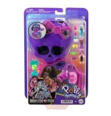 HVV58 Polly Pocket - Monster High Temalı Kompakt Oyun Seti
