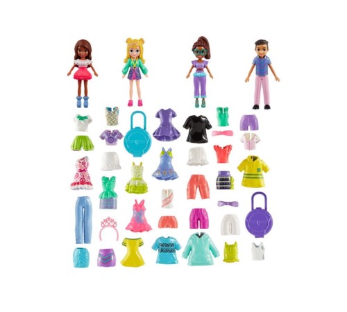 HWP23 Polly Pocket Adventures in Rio Moda Oyun Paketi HWP23 Polly Pocket Adventures in Rio Moda Oyun Paketi