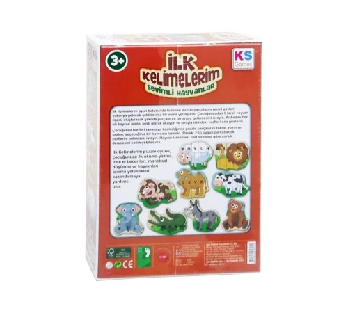 ILK805 İlk Kelimelerim -KS Puzzle ILK805 İlk Kelimelerim -KS Puzzle