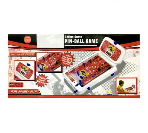 Işıklı Sesli Pilli Pinball Arcade Oyunu Işıklı Sesli Pilli Pinball Arcade Oyunu