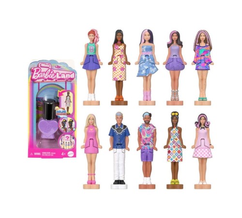 JCP97 Mini Barbieland Fashionistas Bebekler JCP97 Mini Barbieland Fashionistas Bebekler