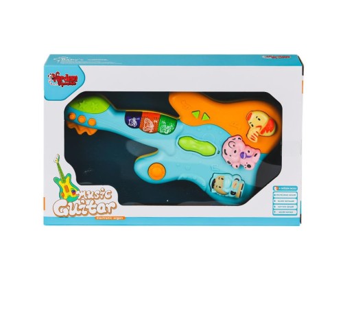 JLG-855-34A Işıklı ve Müzikli Gitar Bebek Pianosu -Vardem Oyuncak JLG-855-34A Işıklı ve Müzikli Gitar Bebek Pianosu -Vardem Oyuncak