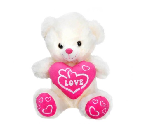 Kalpli Peluş Ayı 30 cm. Kalpli Peluş Ayı 30 cm.
