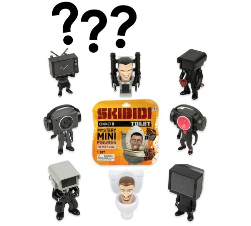 KBD01000 Skibidi Toilet Mini Figür Surpriz Paket KBD01000 Skibidi Toilet Mini Figür Surpriz Paket