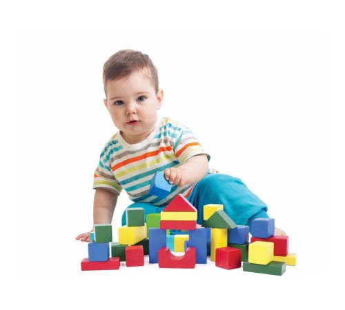 KID-1001 Chiva, Ahşap Bloklar 40 Parça KID-1001 Chiva, Ahşap Bloklar 40 Parça