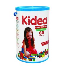 KID-1003 Chiva, Ahşap Bloklar 80 Parça