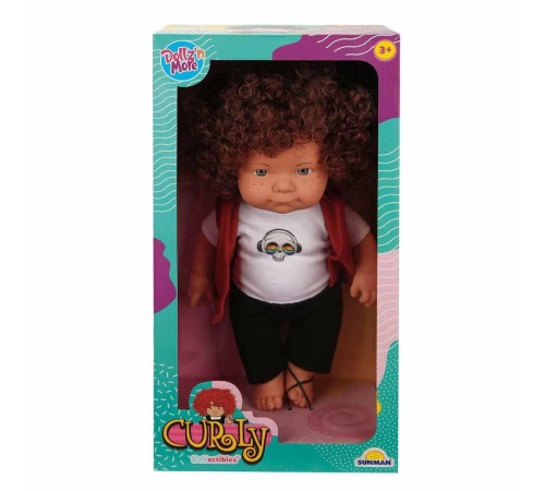 Kıvırcık Saçlı Curly Bebek 35 cm Kıvırcık Saçlı Curly Bebek 35 cm