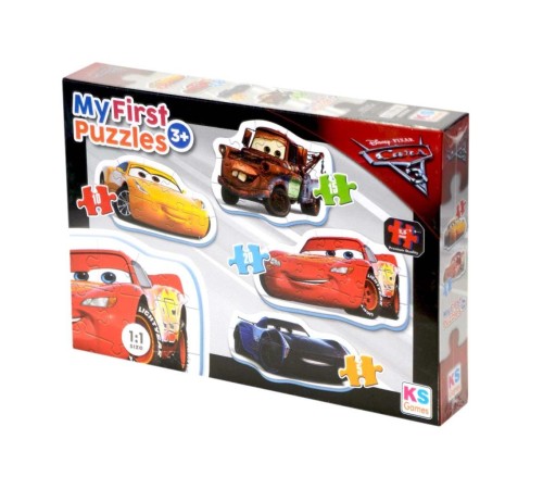 KS Cars Benim İlk Yapbozum 4'ü Bir Arada KS Cars Benim İlk Yapbozum 4'ü Bir Arada