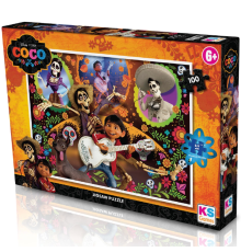KS Coco 100 Parça Puzzle