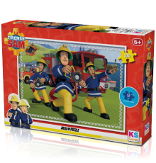 KS Fireman Sam 100 Parça Puzzle