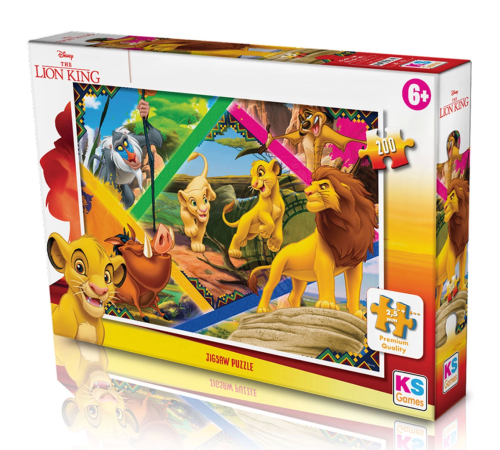 KS Lion King Puzzle 200 Parça KS Lion King Puzzle 200 Parça