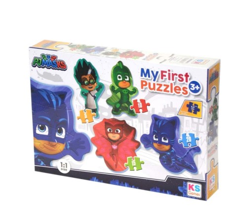 KS Pjmasks Benim İlk Yapbozum 4'ü Bir Arada KS Pjmasks Benim İlk Yapbozum 4'ü Bir Arada