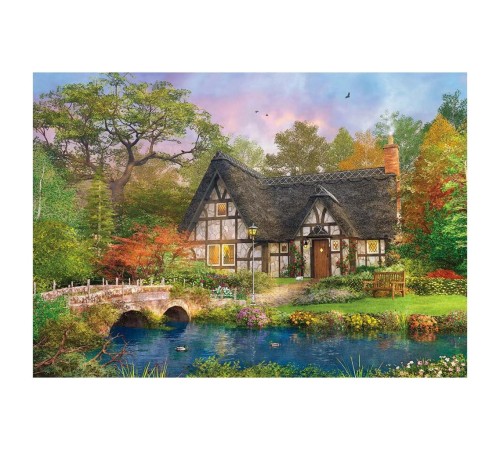 KS The Stoney Bridge Cottage 2000 Parça Puzzle KS The Stoney Bridge Cottage 2000 Parça Puzzle