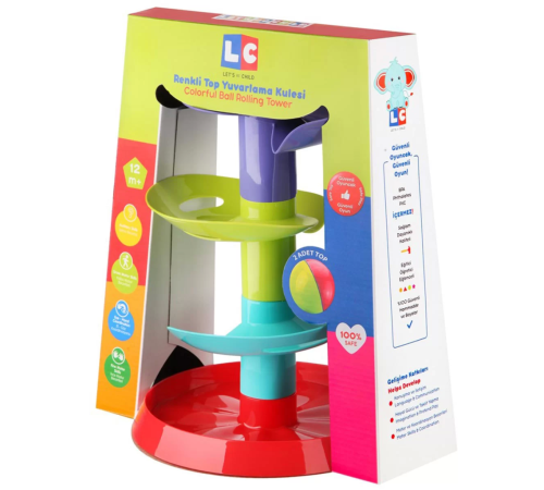 LC Renkli Top Yuvarlama Kulesi LC Renkli Top Yuvarlama Kulesi
