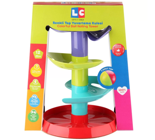 LC Renkli Top Yuvarlama Kulesi LC Renkli Top Yuvarlama Kulesi