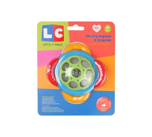 LC Ufo Diş Kaşıyıcı Çıngırak LC Ufo Diş Kaşıyıcı Çıngırak