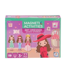 LC7982 Manyetik Aktivite Kız Kıyafet Giydirme -Laçokids