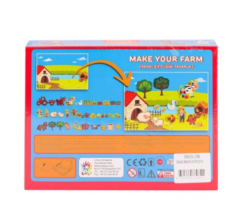 LC7984 Manyetik Aktivite Çiftlik -Laçokids LC7984 Manyetik Aktivite Çiftlik -Laçokids