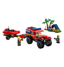4x4 Kurtarma Botlu İtfaiye Kamyonu