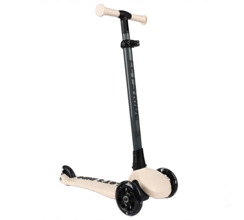 Let's Ride Two Işıklı Katlanabilir 3 Tekerlekli Scooter Bej Let's Ride Two Işıklı Katlanabilir 3 Tekerlekli Scooter Bej