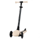 Let's Ride Two Işıklı Katlanabilir 3 Tekerlekli Scooter Bej