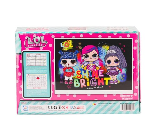 LOL0055 LOL 100 Parça Puzzle -Laçokids LOL0055 LOL 100 Parça Puzzle -Laçokids